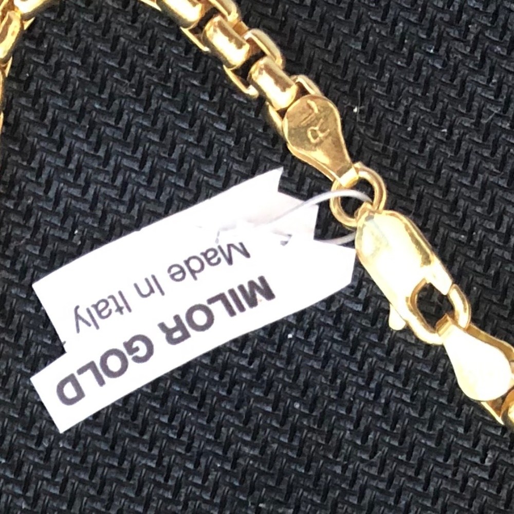 Gold chain from Italy - 925 at its best! 22" - Picture 6 of 8